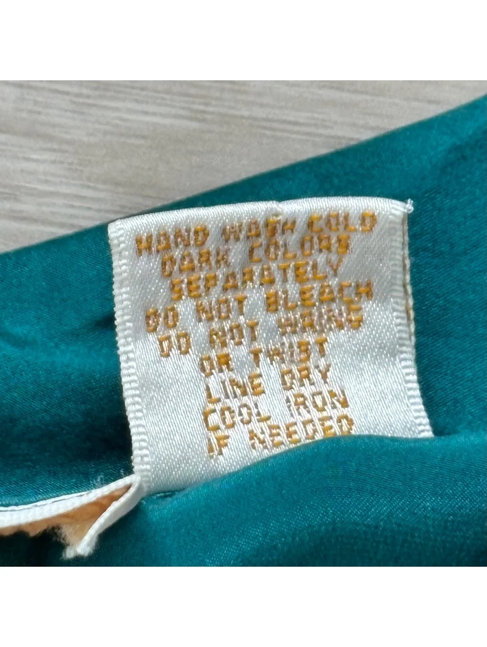 VTG Victoria's Secret 100% Silk Pajama Medium Teal Vest Shorts Lingerie Bridal